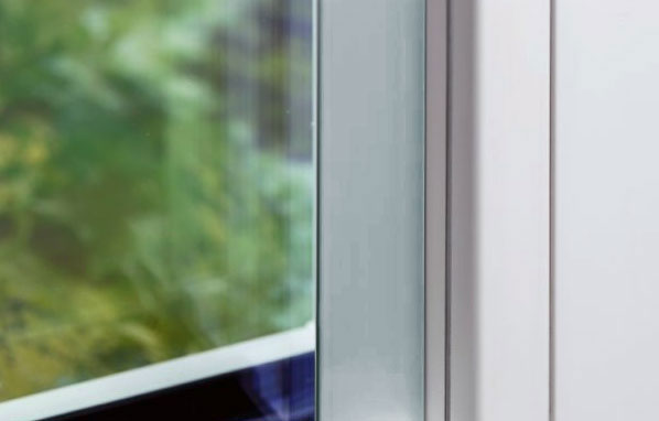Premium Plissee Klebeleistenprofil silber (Plissee-Queen)